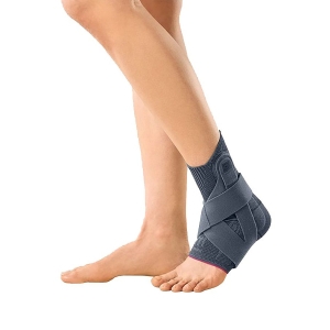 Бандаж голеностопный Medi Levamed active серый (на левую ногу, VI)